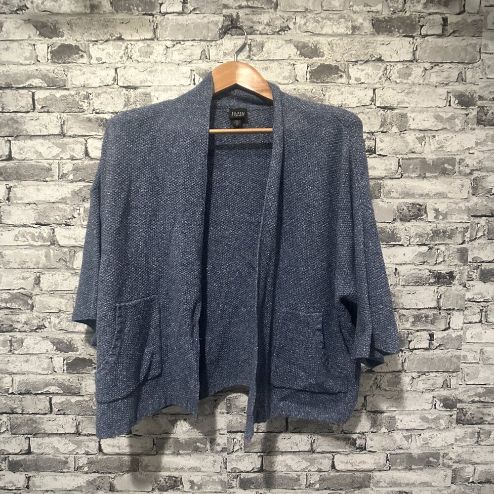 EUC Eileen Fisher Women's Sweater Blue Size Medium